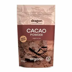 Kakaopulver Økologisk - Dragon Foods - 200 gram