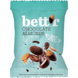 Vegan choko mandler Økologisk - 40 gram