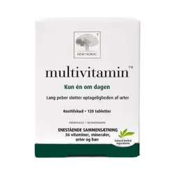 Multivitamin New Nordic - 120 tabletter