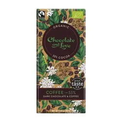 Chokolade Coffee 55% Økologisk - 80 gram