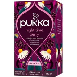 Night Time Berry te Ø Pukka - 20 breve