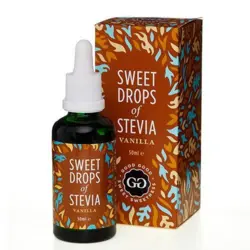 Stevia Dråber vanilje Sweet Drops of Stevia - 50 ml.