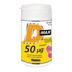 D-Max 50 μg - 90 tabletter