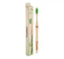 Tandbørste bambus soft voksne