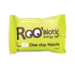 Roobiotic Energibombe Ø Chock Chip Matcha - 22 g.