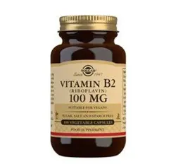 Solgar B2 vitamin 100 mg Riboflavin - 100 kapsler