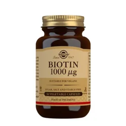 Solgar Biotin 1000ug - 50 kapsler