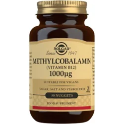 Solgar Methylcobalamin 1000 ug (B12) - 30 tab.
