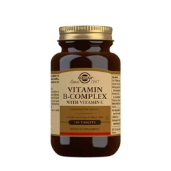 Solgar Vitamin B-Complex + C - 100 tab.