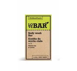 LoveBar Bodywash Bar m. Matcha te & Mandarin olie - 60 g.