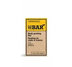 LoveBar Body peeling Bar m. Kaffe & Appelsin olie - 60 g.