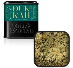 Grøn Dukkah mandler Ø m. grøn pistacie Mill & Mortar - 75 g.