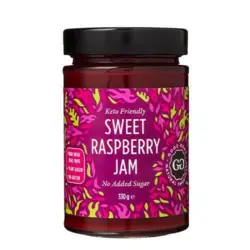 Hindbærmarmelade, Sweet Jam - 330 gram