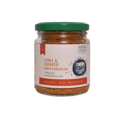 Smørepålæg Chili & Tomato Miditerranean Ø - 200 g.