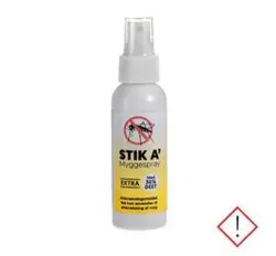 Stik A myggespray EXTRA m. 30% DEET - 100 ml