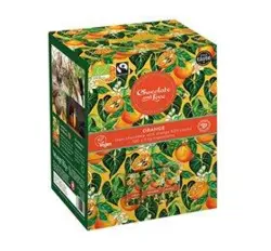 Orange Dispenser box, 120 x 5.5g chokolader. Ø Mørk chokolade m. appelsin - 660 g.