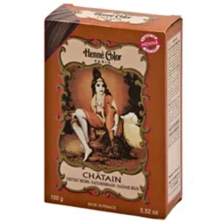 Henna Pulver Kastanje Brun - 100 gram
