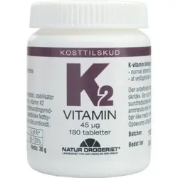 K2-vitamin - 180 tabletter