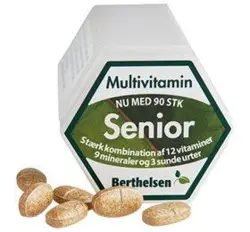 Berthelsen Senior Multivitamin - 90 tab.