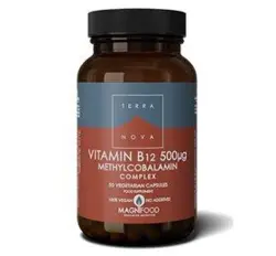 Terra Nova B12 vitamin 500 mcg - 50 kap.