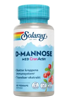 D-Mannose med CranActin - 60 kapsler