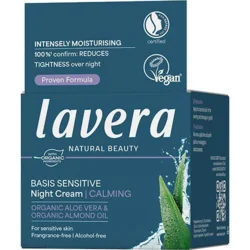 Lavera Calming Night Cream Basis Sensitive - 50 ml.