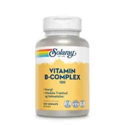 Solaray Vitamin B-Complex - 100 kapsler