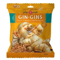 Spicy Turmeric Ginger Chews GIN-GINS - 60 gram