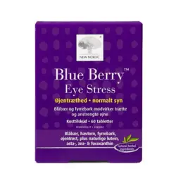 Blue Berry Eye Stress - 60 tabletter