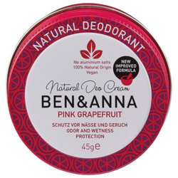 Ben & Anna Deo Cream - Pink Grapefruit - 45 gram