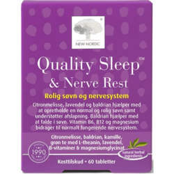 Quality Sleep & Nerve Rest - 60 tabletter