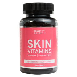 SKIN vitamins BeaytuBear - 60 stk værdi 199,- (Kan vælges ved køb for mindst 299,-) (Max. 1 stk pr. ordre)