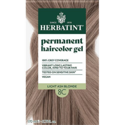 Herbatint 8C hårfarve Light Ash Blonde - 170 ml.