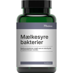Mezina Mælkesyrebakterier Probiotika - 60 kapsler