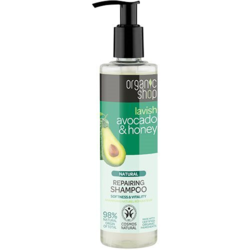 Organic Shop Reparing Shampoo - Avocado & Honey - 280 ml.