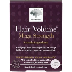 Hair Volume Mega Strength - 60 tabletter