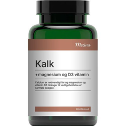 Mezina Kalk med Magnesium og D3-vitamin - 180 tabletter