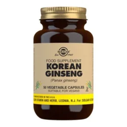 Solgar Korean Ginseng - 50 kapsler