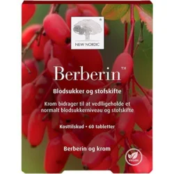 Berberin - 60 tabletter