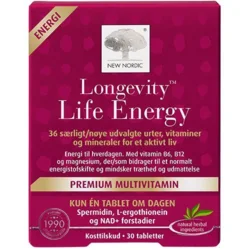 Longevity Life Energy - 30 tabletter