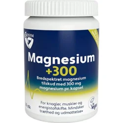 Magnesium +300 - 60 kapsler