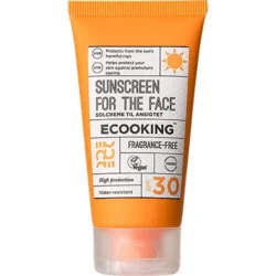 Ecooking Solcreme ansigt SPF 30 - 50 ml.