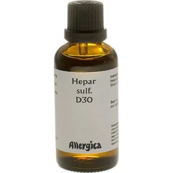 Hepar sulf. D30 - 50 ml.