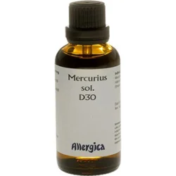 Mercurius sol. D30 - 50 ml.