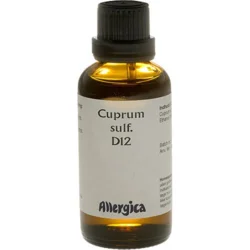 Cuprum sulf. D12 - 50 ml.
