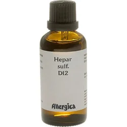 Hepar sulf. D12 - 50 ml.