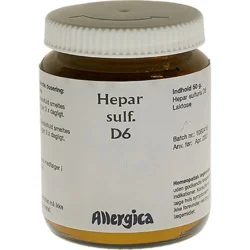 Hepar sulf. D6 trit - 50 gram