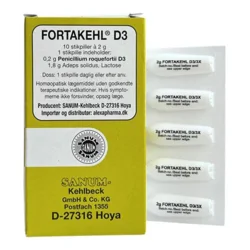 Fortakehl stikpiller D3 - 1 pk.