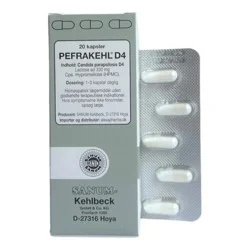 Pefrakehl kapsler D4 - 20 kapsler