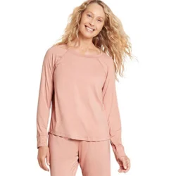 Goodnight Raglan Sleep Top Dusty Pink str. S